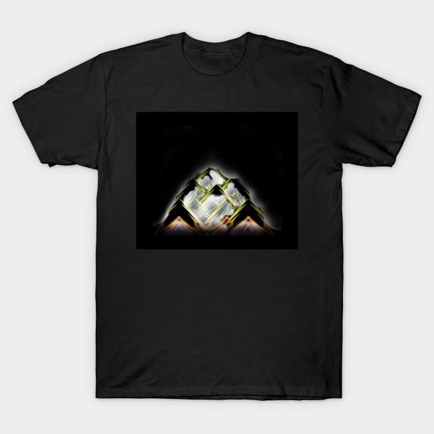 Diamond Mountain T-Shirt by daghlashassan